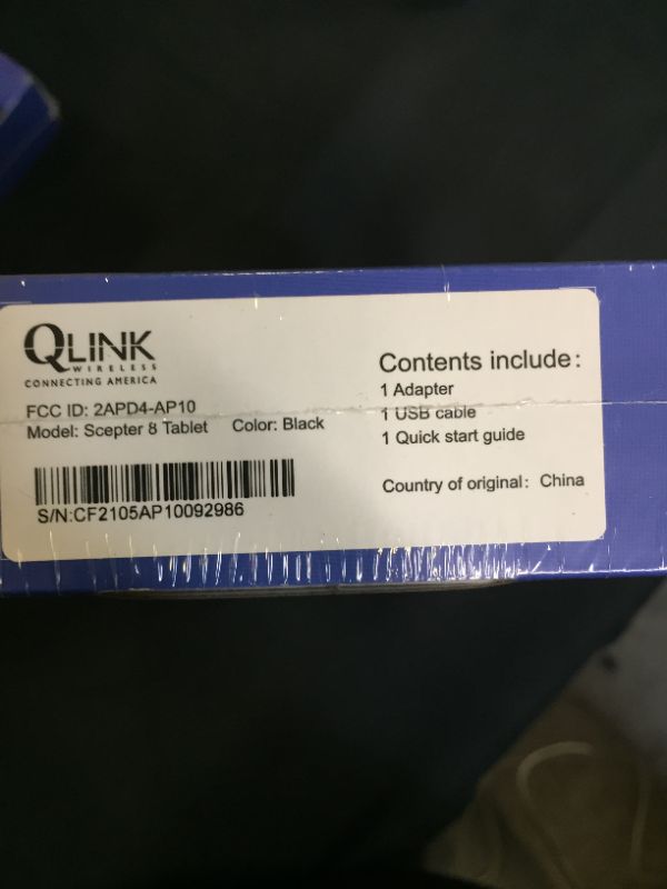 Photo 4 of Q Link Wireless Scepter 8" (FACTORY SEALED BRAND NEW)