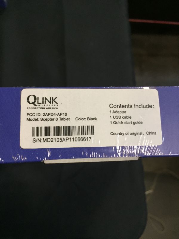 Photo 4 of Q Link Wireless Scepter 8" (FACTORY SEALED BRAND NEW)