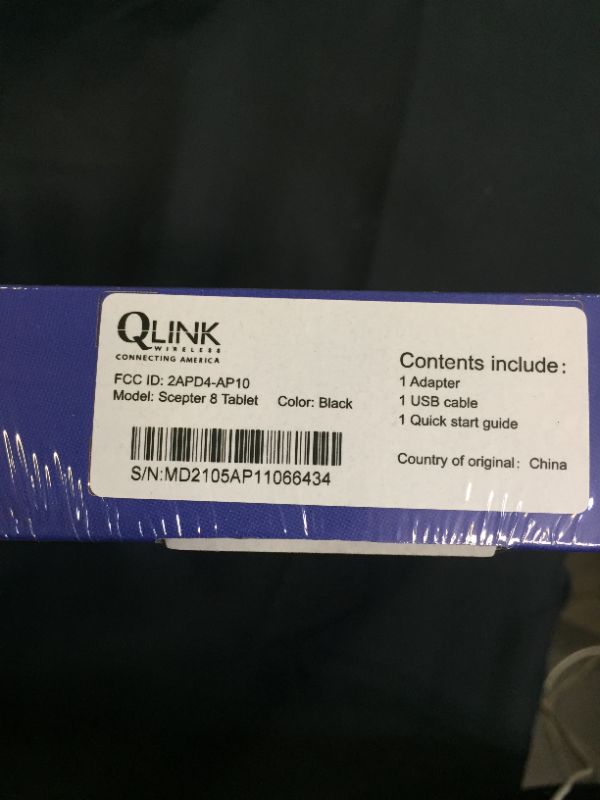 Photo 4 of Q Link Wireless Scepter 8" (FACTORY SEALED BRAND NEW)