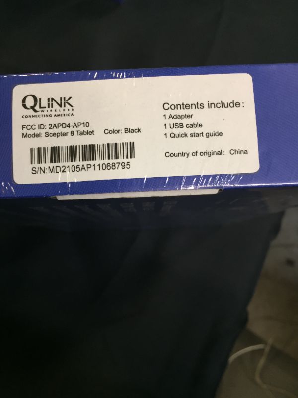 Photo 4 of Q Link Wireless Scepter 8" (FACTORY SEALED BRAND NEW)