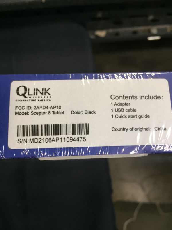 Photo 4 of Q Link Wireless Scepter 8" (FACTORY SEALED BRAND NEW)