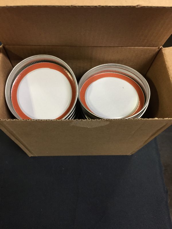 Photo 2 of 24 PCS CANNING JAR LIDS 2.75INCH LIDS