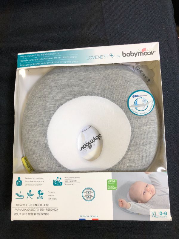 Photo 2 of Babymoov Lovenest Plus Baby Pillow | Pediatrician Designed Infant Head and Neck Support to Prevent Flat Head Syndrome (Patented Design)
