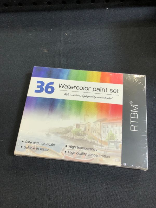 Photo 1 of 36 WATERCOLOR PAINT SET 