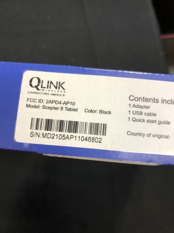 Photo 3 of Q Link Wireless Scepter 8 - SEALED
