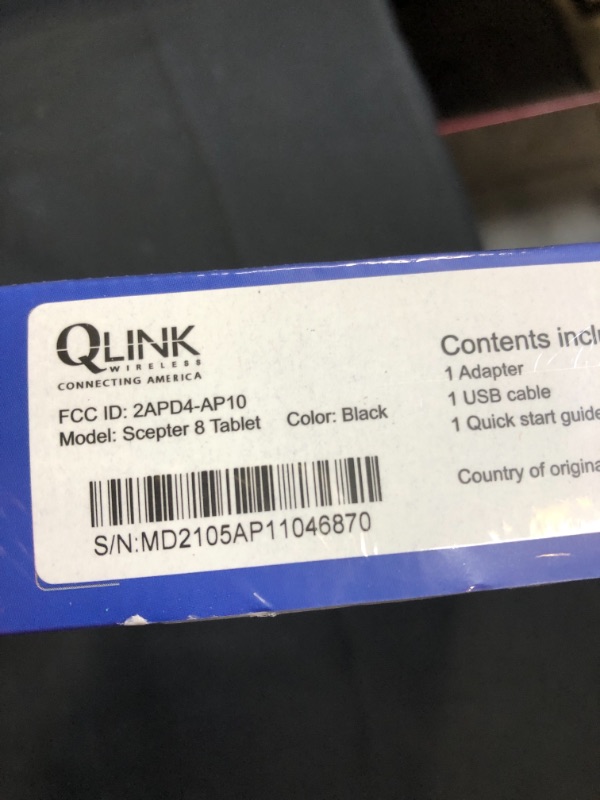 Photo 3 of Q Link Wireless Scepter 8 - SEALED 
