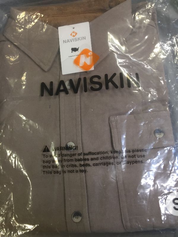 Photo 2 of NAVISKIN Men's Thermal Flannel Shirt Long Sleeve Button Down Plaid Shirt Outdoor Wear
SMALL