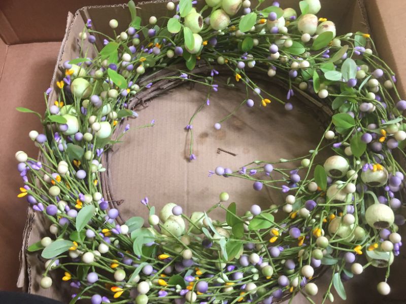 Photo 1 of ARTIFICAL FLOWER WREATH