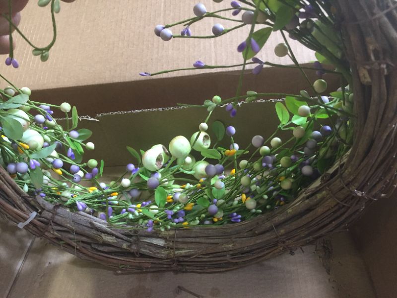 Photo 1 of ARTIFICAL FLOWER WREATH