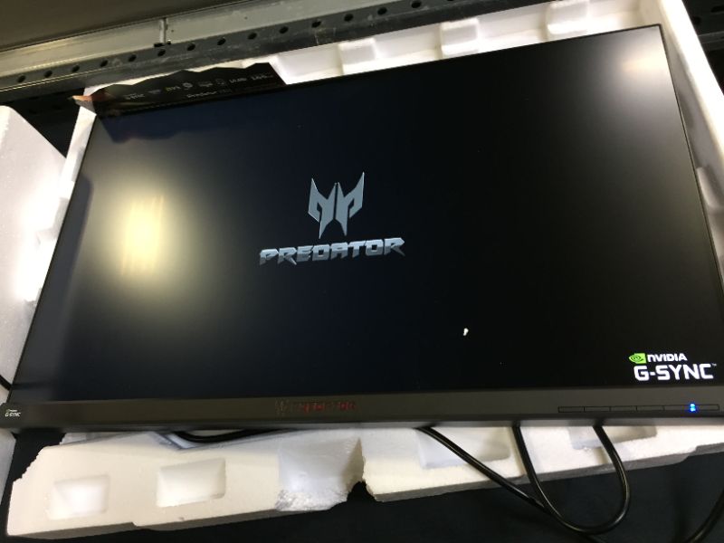 Photo 3 of Acer Predator XB271HU bmiprz 27" WQHD (2560x1440) NVIDIA G-SYNC IPS Monitor, (Display Port & HDMI Port, 144Hz), Black
