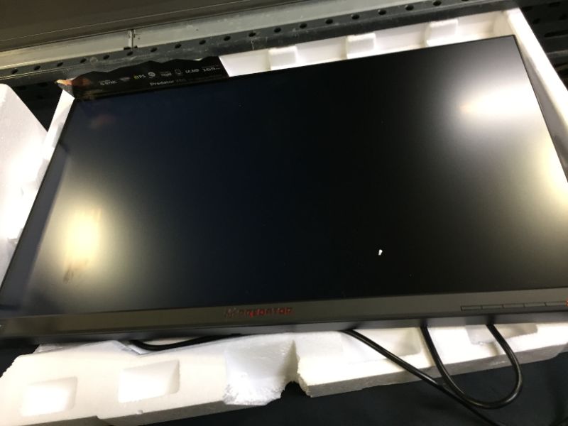Photo 1 of Acer Predator XB271HU bmiprz 27" WQHD (2560x1440) NVIDIA G-SYNC IPS Monitor, (Display Port & HDMI Port, 144Hz), Black
