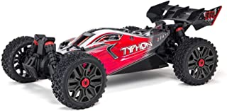 Photo 1 of (PARTS ONLY, MISSING BATTERIES TRANSMITTER, CHARGER, MAJOR SCRATCHES ON ITEM) 
ARRMA 1/8 Typhon 4X4 V3 3S BLX Brushless Buggy RC Truck RTR (Transmitter and Receiver Included, Batteries and Charger Required), Red, ARA4306V3
