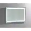 Photo 1 of 36 in. x 28 in. LED Lighted Rectangle Bathroom Vanity Mirror with Touch Sensor
