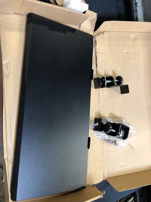 Photo 1 of clamp on keyboard tray black 
