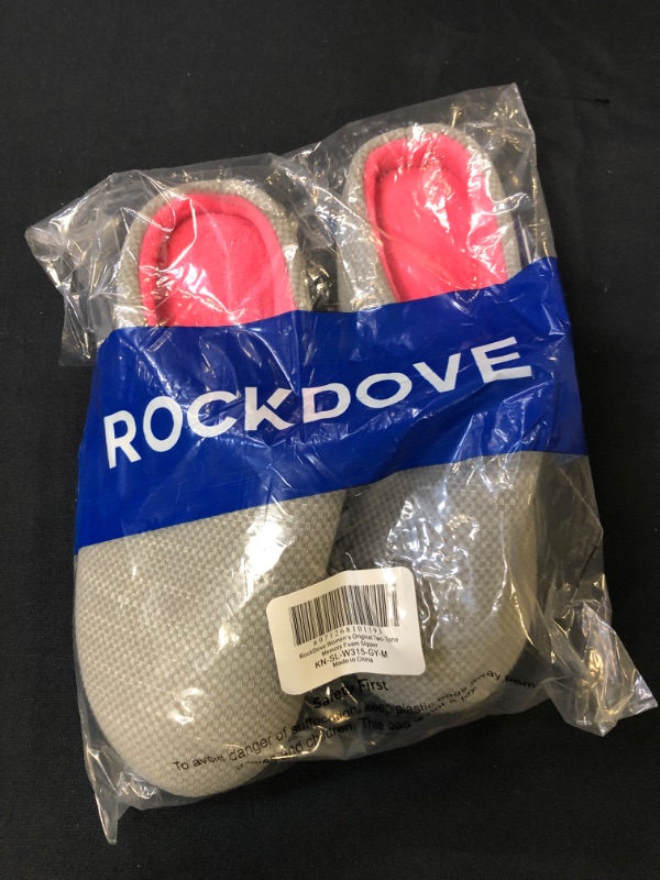 Photo 2 of RockDove Women's Birdseye Knit Memory Foam Slipper
size 7 to 8