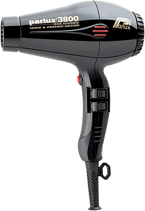 Photo 1 of Parlux 3800 Eco Friendly Ionic and Ceramic Black Hair Dryer 
