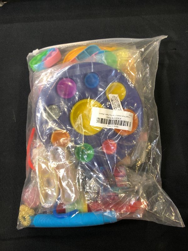 Photo 1 of Fidget Packs Sensory Fidget Toys Set with Planet Pop , Easter Basket Stuffers, Stress Relive Anxiety Relief Fidget Toys Packs (Pack A)
