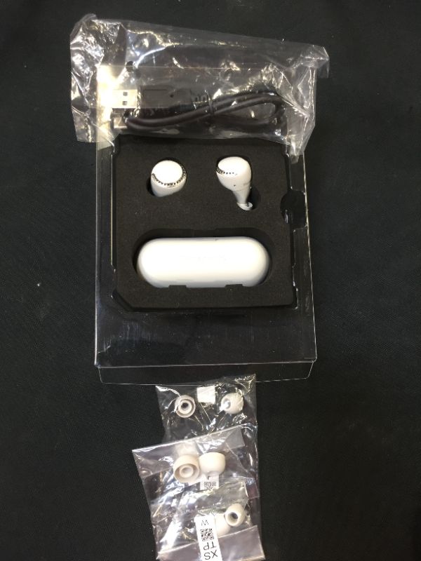Photo 1 of Panasonic Noise Cancelling Wireless Earbuds, True Wireless Earbud & In-Ear Headphones with Charging Case, IPX4 Water Resistant and Compatible with Alexa – RZ-S500W (Light Grey)
