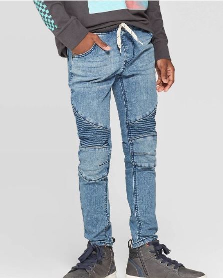Photo 1 of Boys' Super Skinny Pull-On Jeans - art class™ Blue - SIZE 12 

