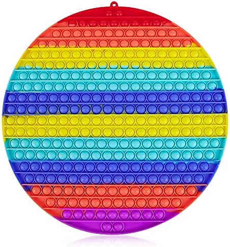Photo 1 of 256 Bubble Jumbo Giant Rainbow Pop Poppers Stress Relief Sensory Toy