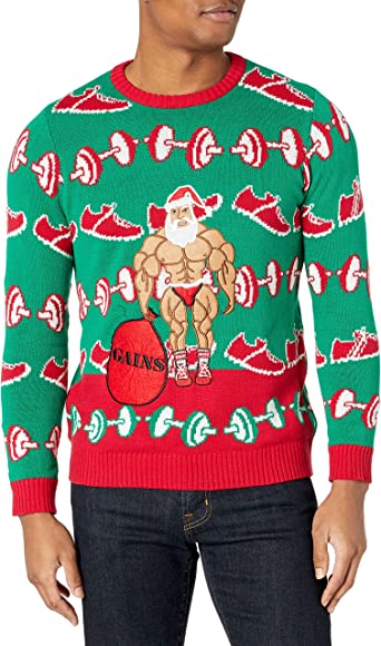 Photo 1 of Blizzard Bay Men's Ugly Christmas Sweater Fitness x-large
