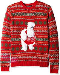 Photo 1 of Blizzard Bay Men's Fluffy Christmas Sweater Chicken Sweater small
