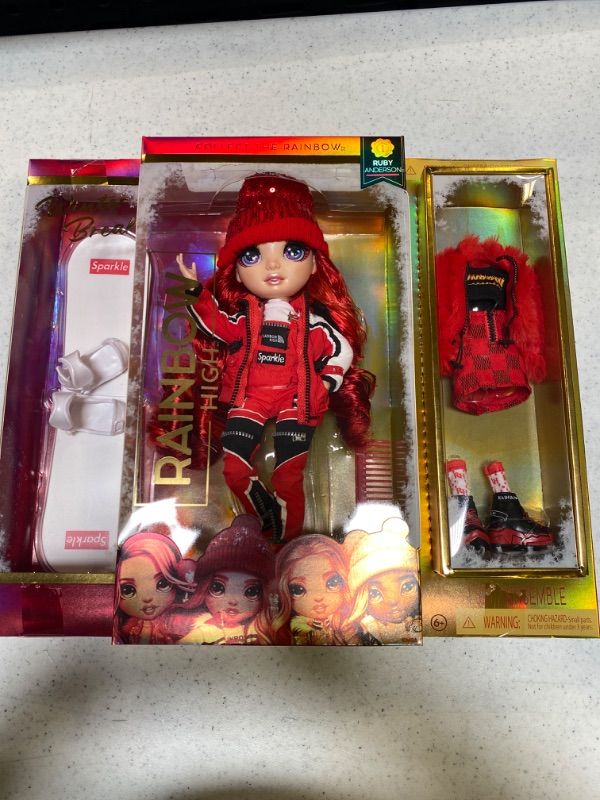 Photo 1 of Rainbow High Winter Break Ruby Anderson Fashion Doll,
