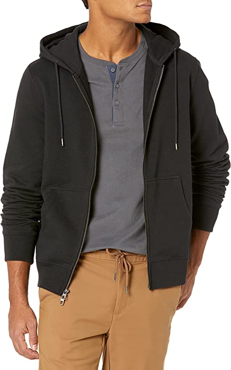 Photo 1 of Goodthreads Men's Full-Zip Fleece Hoodie. SIZE XXLT
