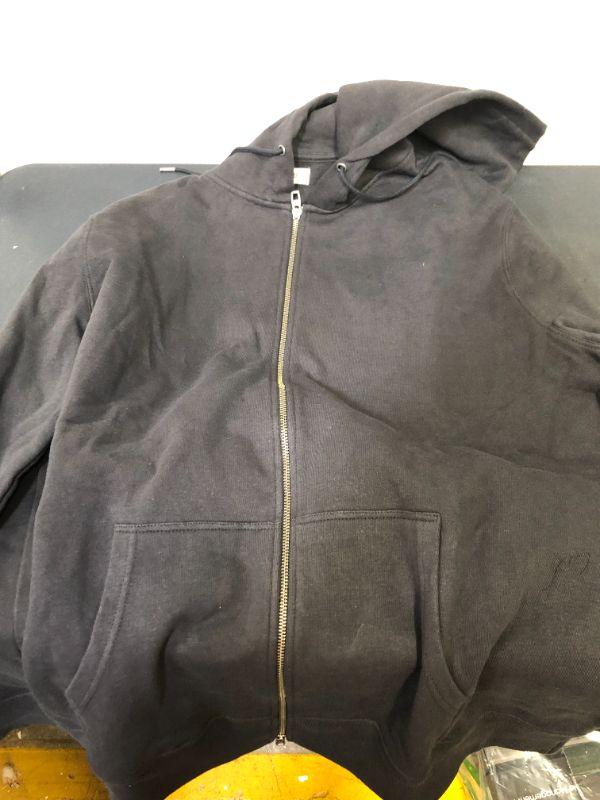 Photo 2 of Goodthreads Men's Full-Zip Fleece Hoodie. SIZE XXLT
