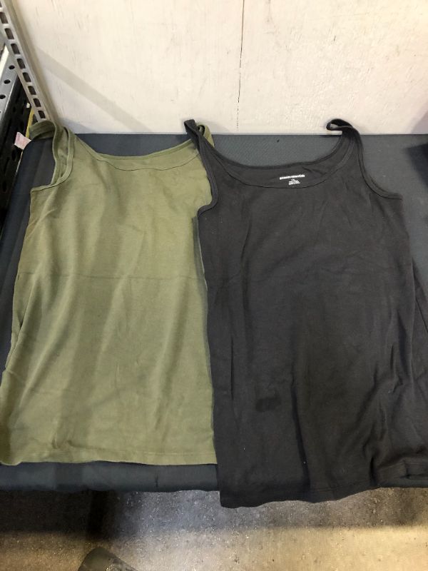 Photo 1 of 2 PCK TANK TOP GREEN/BLACK LARGE