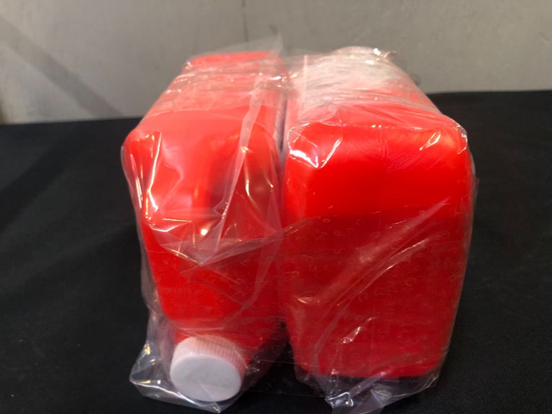 Photo 1 of 2 Pack Tuko Bubble Solution Refill (up to 2.5 Gallons) Large Bubble Solution 32-Ounce Concentrated Solution for Bubble Machine, Easter (Red)

