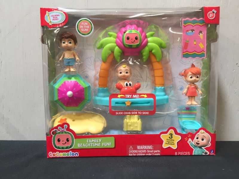 Photo 1 of CoComelon Family Beach Time Fun Playset (Toy for Kids)
