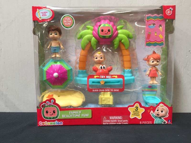 Photo 3 of CoComelon Family Beach Time Fun Playset (Toy for Kids)
