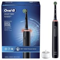 Photo 1 of Oral-B Smart 1500 Electric Rechargeable Toothbrush - Black (Brand new factory sealed)

