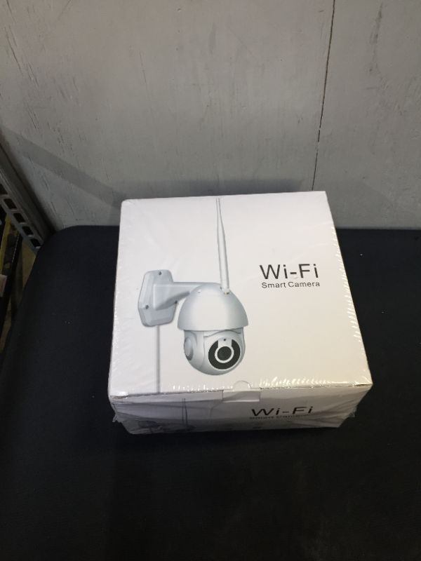 Photo 7 of 1080P WiFi/Wireless Pan Tilt Home Security Camera, Color Night Vision,Motion Detection, Cloud and Local Storage, Two Way Audio, Easy Set Up, Waterproof, for Outdoor/ Indoor Use
(FACTORY SEALED) BOX IS A BIT DAMAGED)