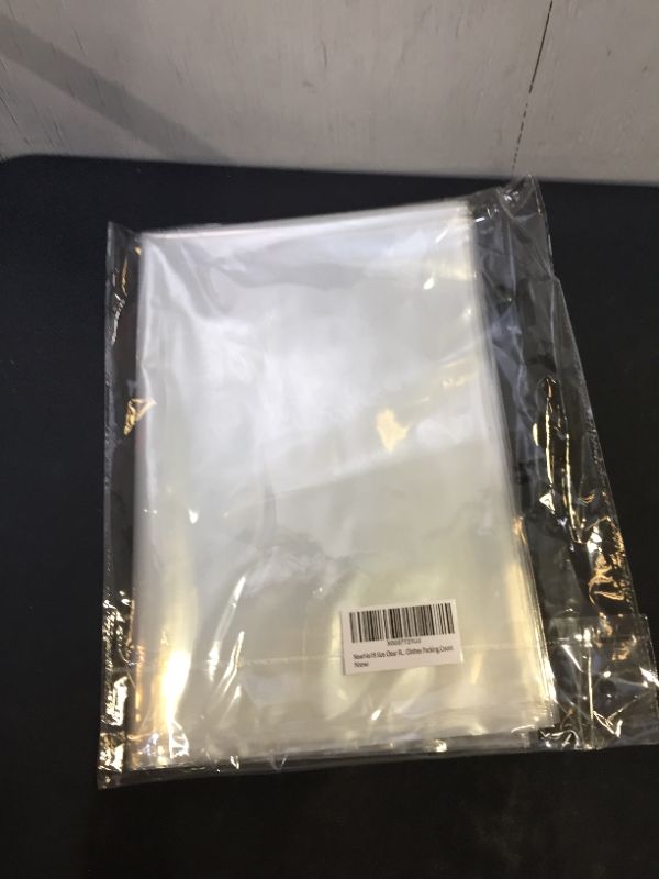 Photo 3 of 14 X 18 CLEAR PACKING CLOTHES BAG 