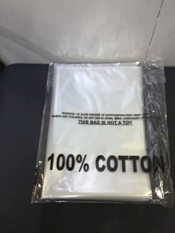 Photo 1 of 14 X 18 CLEAR PACKING CLOTHES BAG 