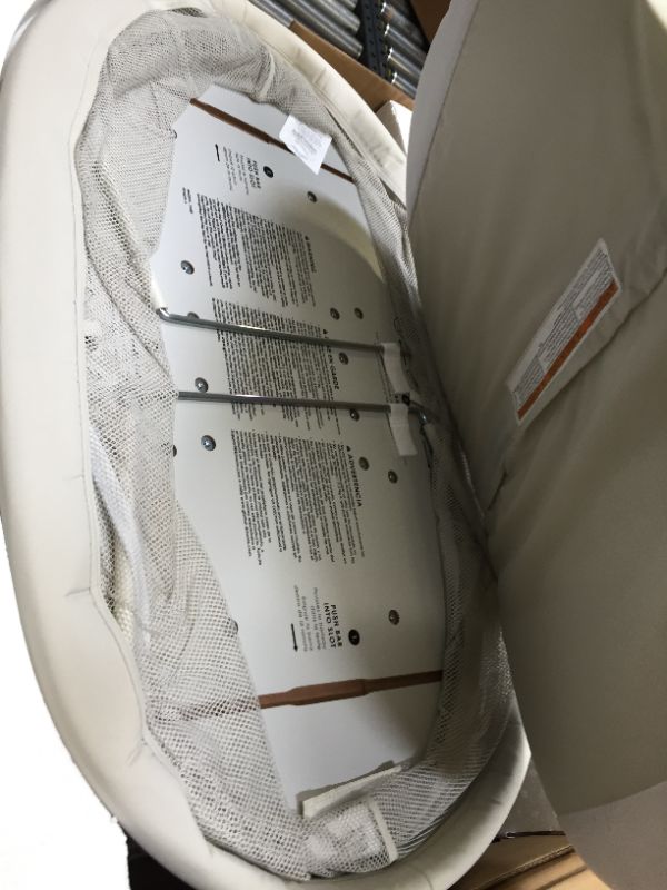 Photo 1 of 4moms mamaRoo Sleep Bassinet, Bluetooth Baby Bassinets and Furniture with 5 Unique Motions, 4 Built-in White Noise Options, Birch. Box Packaging Damaged, Minor Use. Minor Rust Show on  Metal As Shown in Pictures.