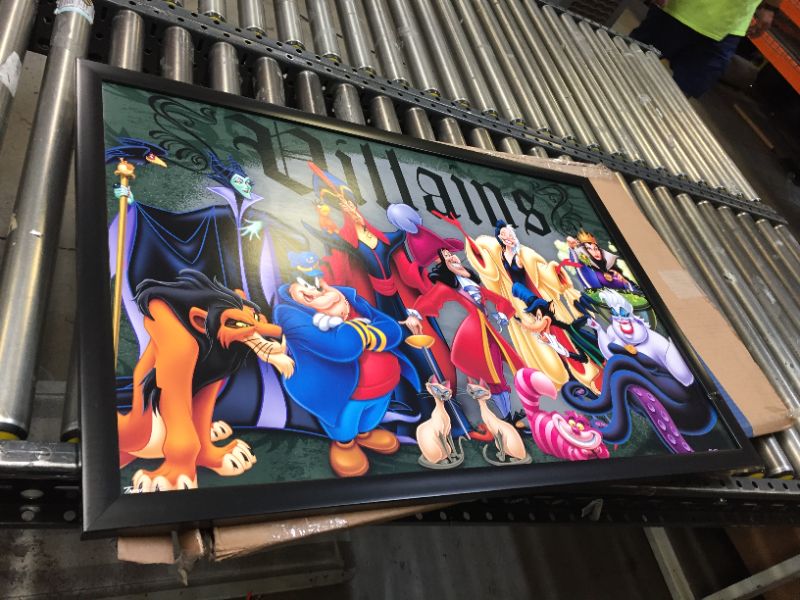 Photo 1 of 2'x3' Disney Villains' Frame and Photo