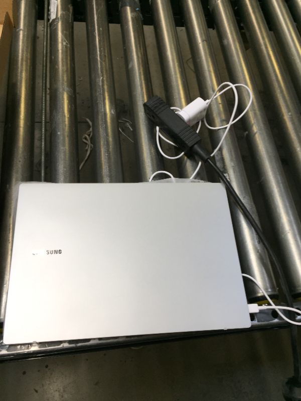 Photo 4 of Samsung Galaxy Book Go Laptop Computer PC Power Performance 18-Hour Battery Compact Light Shockproof Design WFH Ready WiFi 5, Silver, 128G. Minor Use