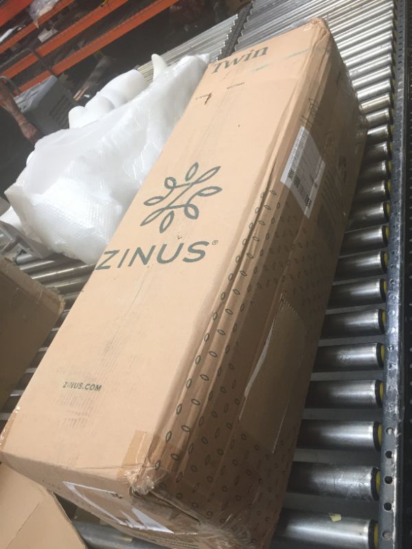 Photo 5 of Zinus 6 Inch Foam and Spring Mattress / CertiPUR-US Certified Foams / Mattress-in-a-Box, Twin
