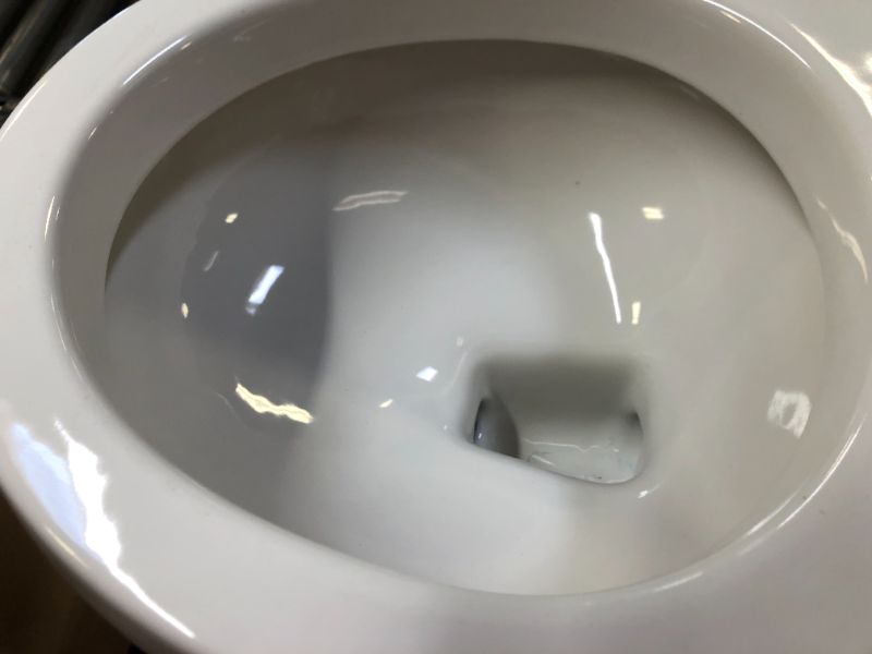 Photo 4 of American Standard 3708216.020 H2Option Round Front Toilet Bowl, White---NO SEAT COVER---
