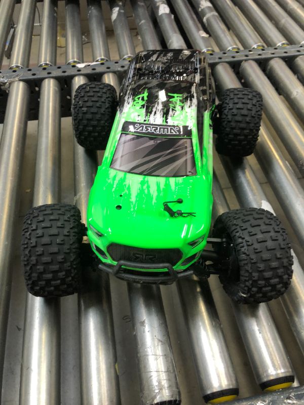 Photo 2 of ARRMA 1/10 Granite 4X4 V3 3S BLX Brushless Monster RC Truck RTR Green---ITEM IS DIRTY---HJAS SCRATCHES---COULD NOT TEST---NO ACCESSORIES OR ANYTHING---