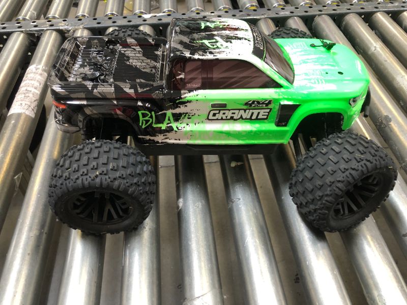 Photo 4 of ARRMA 1/10 Granite 4X4 V3 3S BLX Brushless Monster RC Truck RTR Green---ITEM IS DIRTY---HJAS SCRATCHES---COULD NOT TEST---NO ACCESSORIES OR ANYTHING---