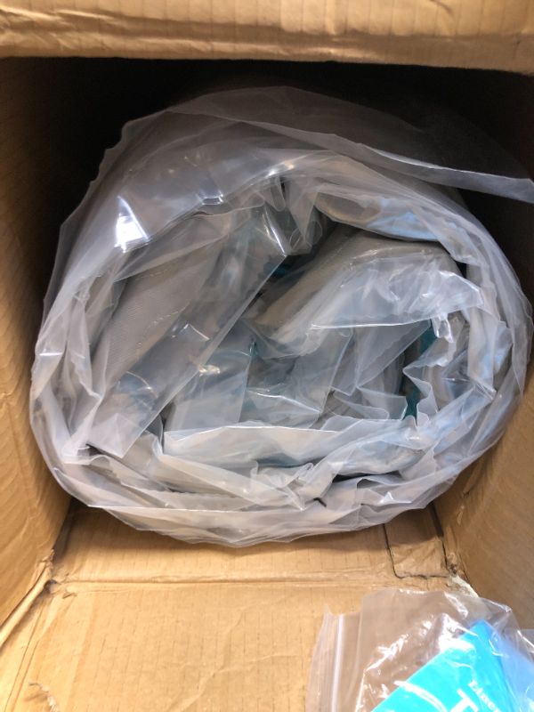 Photo 3 of Linenspa 6 Inch Innerspring Twin Mattress with Foam Layer - Firm Feel -?CertiPUR-US Certified -?Mattress in a Box. Box Packaging Damaged, Item is New, Item is Sealed
