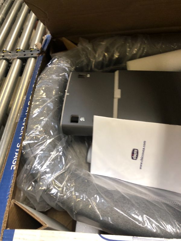 Photo 1 of Chicco Close to You 3-in-1 Bedside Bassinet - Heather Grey | Grey. Box Packaging Damaged, Item is New, Plastic scratched from going thru Box

