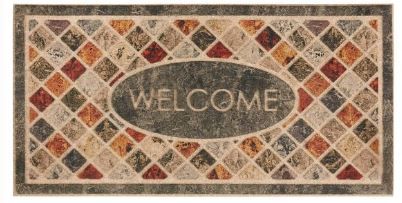 Photo 1 of 2'x4' Ornamental Entry Mat Mineral Stone - Mohawk

