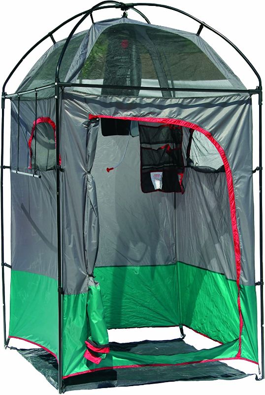 Photo 1 of Texsport Instant Portable Outdoor Camping Shower Privacy Shelter Changing Room Gray
