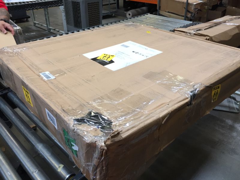 Photo 1 of Amazon Basics Foldable, 14" Black Metal Platform Bed Frame with Tool-Free Assembly, No Box Spring Needed - King
