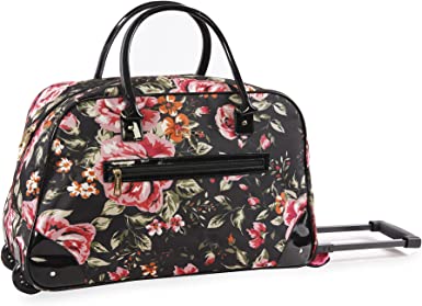 Photo 1 of BEBE Women's Rolling Duffel---WHEELS DIRTY FROM EXPOSURE---
